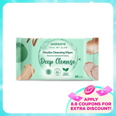 WATSONS - Deep Cleansing & Exfoliating Facial Wipes 20S