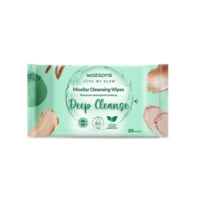 WATSONS Deep Cleansing & Exfoliating Facial Wipes 20S