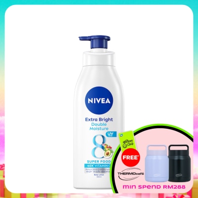 NIVEA - Extra Bright Double Moisture Lotion 380ML