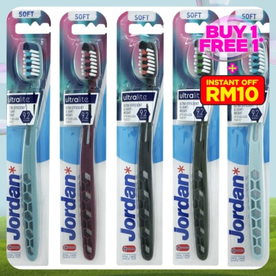 JORDAN Ultralite Toothbrush Soft 1's