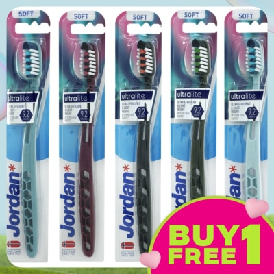 JORDAN Ultralite Toothbrush Soft 1's