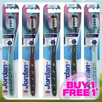 JORDAN Ultralite Toothbrush Soft 1's