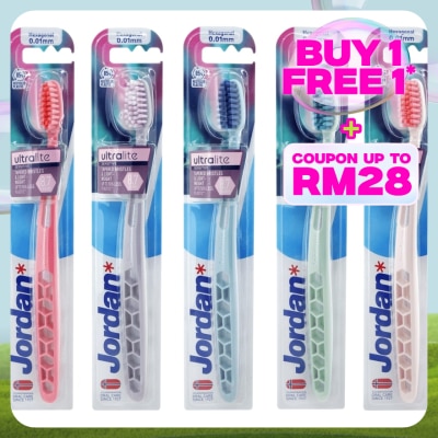 JORDAN Ultralite Toothbrush 0.01mm 1's