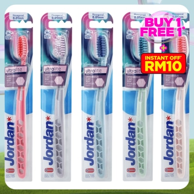 JORDAN Ultralite Toothbrush 0.01mm 1's