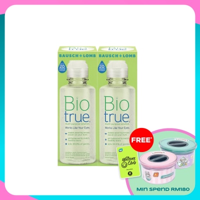 BAUSCH & LOMB Biotrue Multi-Purpose Solution 2 x 120ml