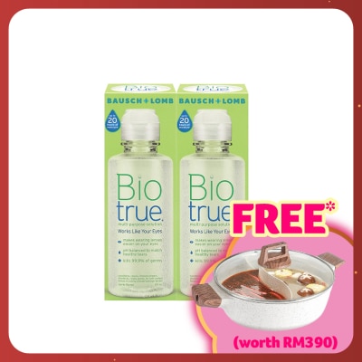 BAUSCH & LOMB Biotrue Multi-Purpose Solution 2 x 120ml