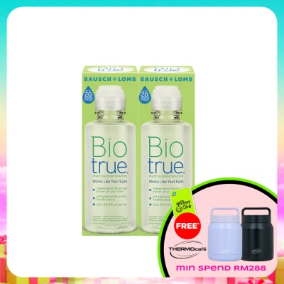 BAUSCH & LOMB - Biotrue Multi-Purpose Solution 2 x 120ml