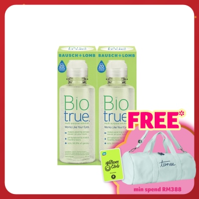 BAUSCH & LOMB Biotrue Multi-Purpose Solution 2 x 120ml