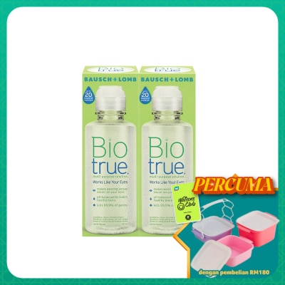 BAUSCH & LOMB - Biotrue Multi-Purpose Solution 2 x 120ml