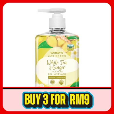 WATSONS - WHITE TEA & GINGER SCENTED GEL HAND WASH