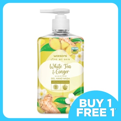 WATSONS WHITE TEA & GINGER SCENTED GEL HAND WASH