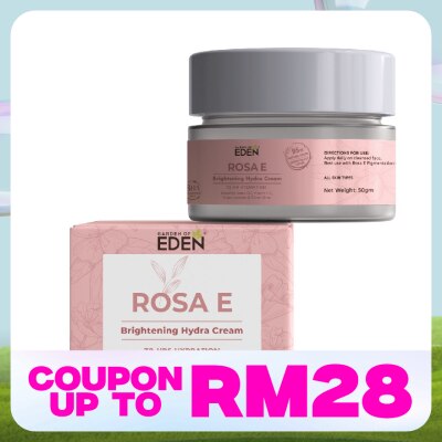 GARDEN OF EDEN Rosa E Brightening Hydra Cream 50g