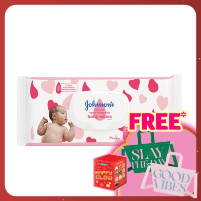 JOHNSON'S Baby Skincare Fragrance Wipes 75's