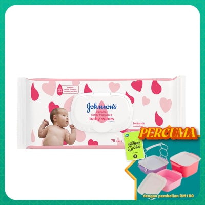JOHNSON'S - Baby Skincare Fragrance Wipes 75's