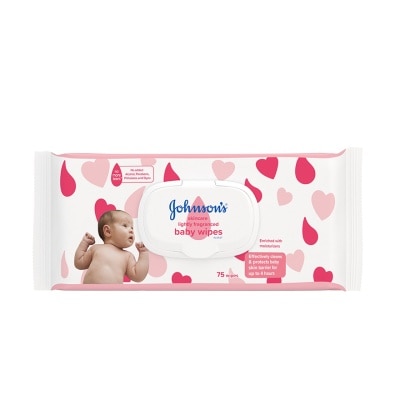 JOHNSON'S Baby Skincare Fragrance Wipes 75's