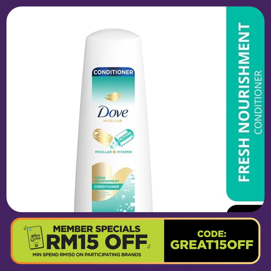 Dove Fresh Nourishment Conditioner 300ml