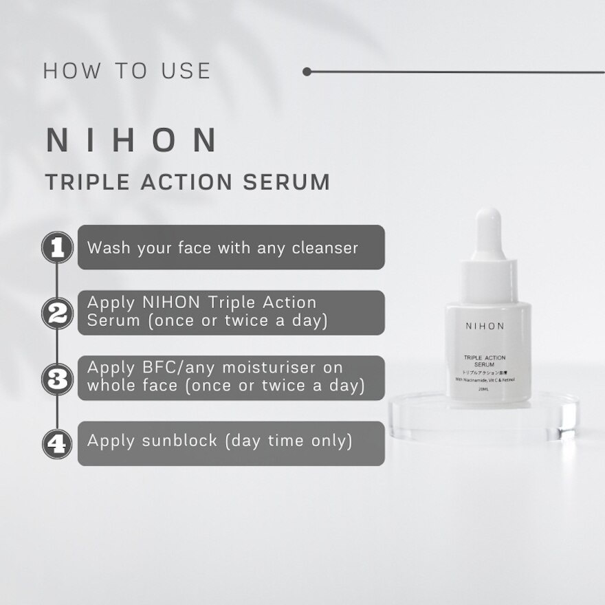 Triple Action Face Serum 20ml