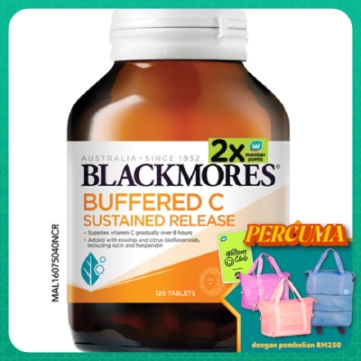 BLACKMORES Buffered C Sustained Release 120s