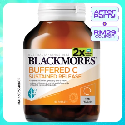 BLACKMORES Buffered C Sustained Release 120s