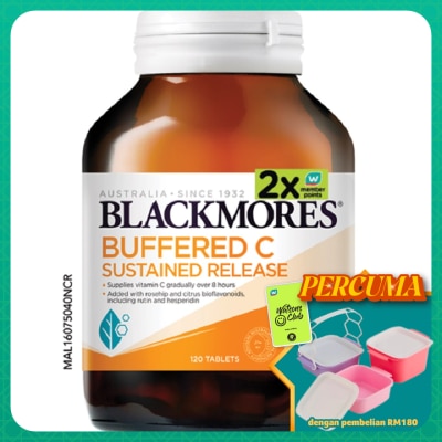 BLACKMORES - Buffered C Sustained Release 120s