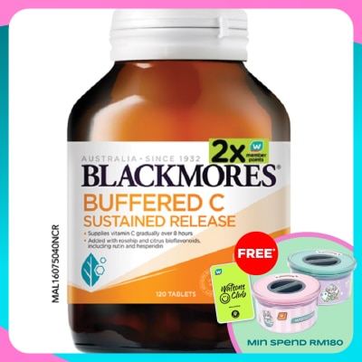 BLACKMORES Buffered C Sustained Release 120s