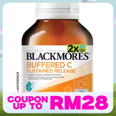 BLACKMORES Buffered C Sustained Release 120s