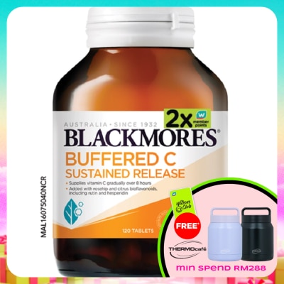 BLACKMORES - Buffered C Sustained Release 120s