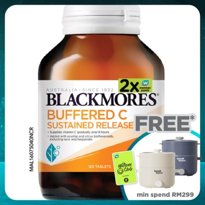 BLACKMORES Buffered C Sustained Release 120s