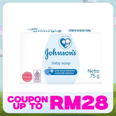 JOHNSON'S Baby Moisturizer Soap 3 x 75 g
