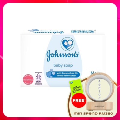 JOHNSON'S - Baby Moisturizer Soap 3 x 75 g