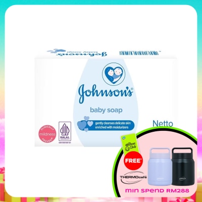 JOHNSON'S - Baby Moisturizer Soap 3 x 75 g