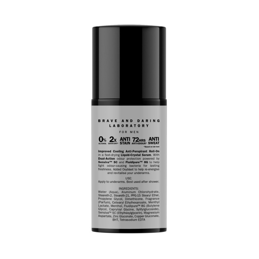 Headbanger Cooling Roll-On Deodorant All Skin Types 50ml
