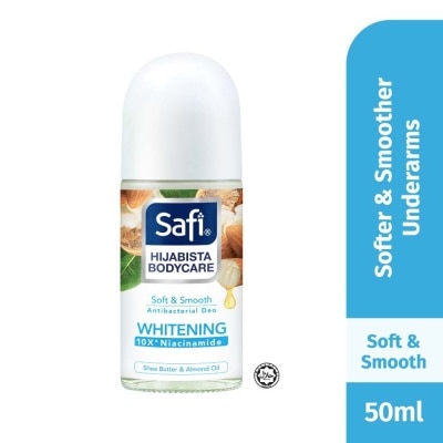 SAFI Hijabista Bodycare Antibacterial Deodorant Roll On Soft & Smooth 50 Ml