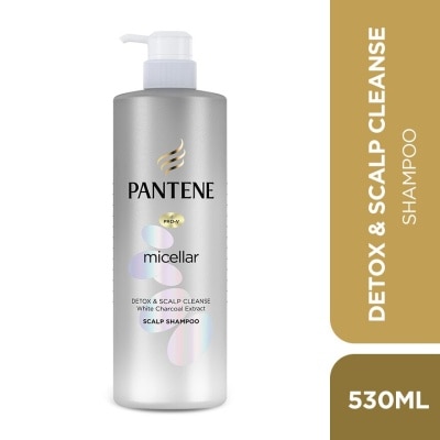 PANTENE Detox & Scalp Cleanse Micellar Shampoo 530ml