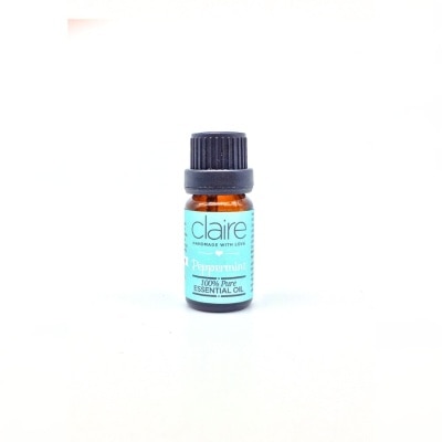 CLAIRE ORGANICS Peppermint Essential Oil 10ml