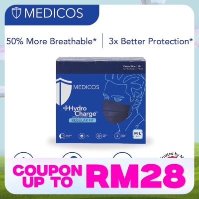 MEDICOS 4ply Hydrocharge Regular Fit Oxford Blue 50's