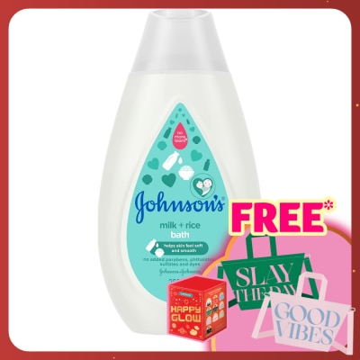 JOHNSON'S Baby Milk + Rice Bath 200ml