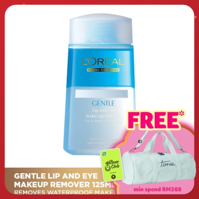 L'OREAL PARIS MAKEUP Gentle Lip And Eye Makeup Remover 125ml