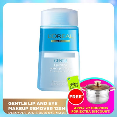 L'OREAL PARIS MAKEUP - Gentle Lip And Eye Makeup Remover 125ml