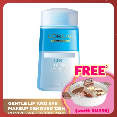 L'OREAL PARIS MAKEUP Gentle Lip And Eye Makeup Remover 125ml