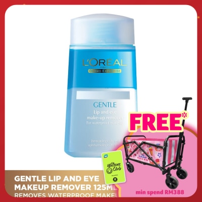 L'OREAL PARIS MAKEUP Gentle Lip And Eye Makeup Remover 125ml