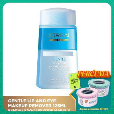 L'OREAL PARIS MAKEUP Gentle Lip And Eye Makeup Remover 125ml