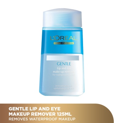 L'OREAL PARIS MAKEUP - Gentle Lip And Eye Makeup Remover 125ml image