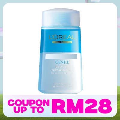 L'OREAL PARIS MAKEUP Gentle Lip And Eye Makeup Remover 125ml