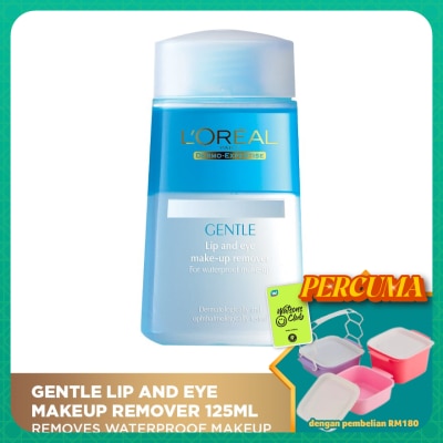 L'OREAL PARIS MAKEUP - Gentle Lip And Eye Makeup Remover 125ml