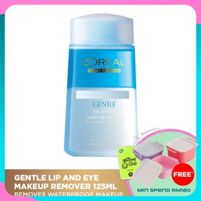 L'OREAL PARIS MAKEUP Gentle Lip And Eye Makeup Remover 125ml