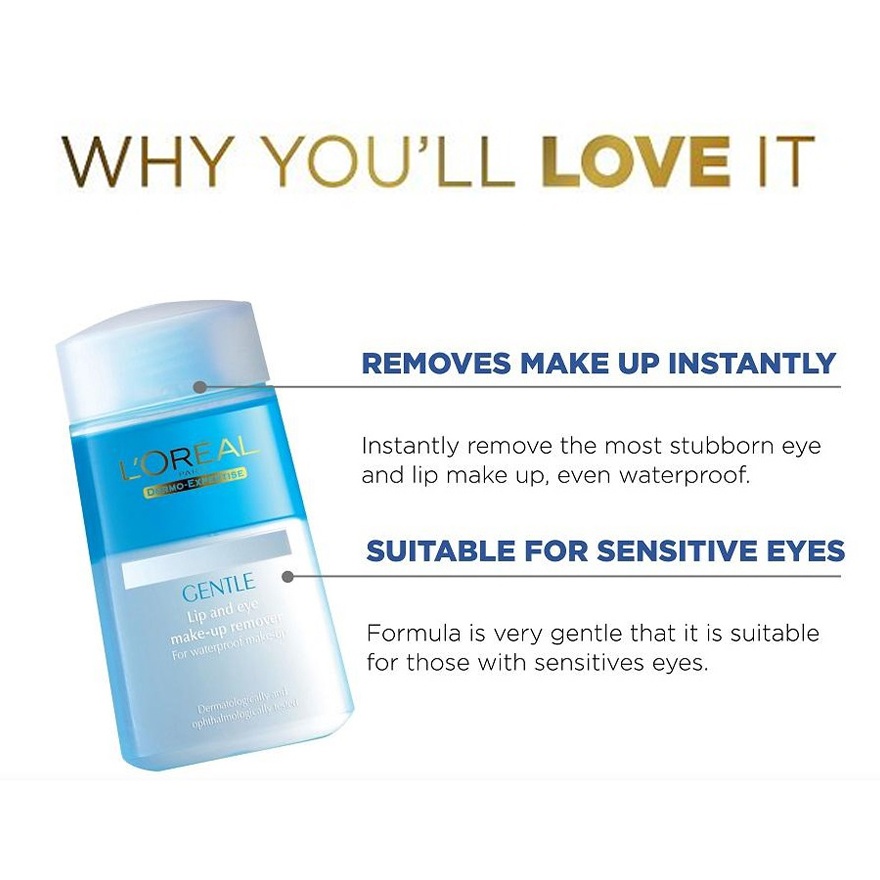 Gentle Lip And Eye Makeup Remover 125ml image