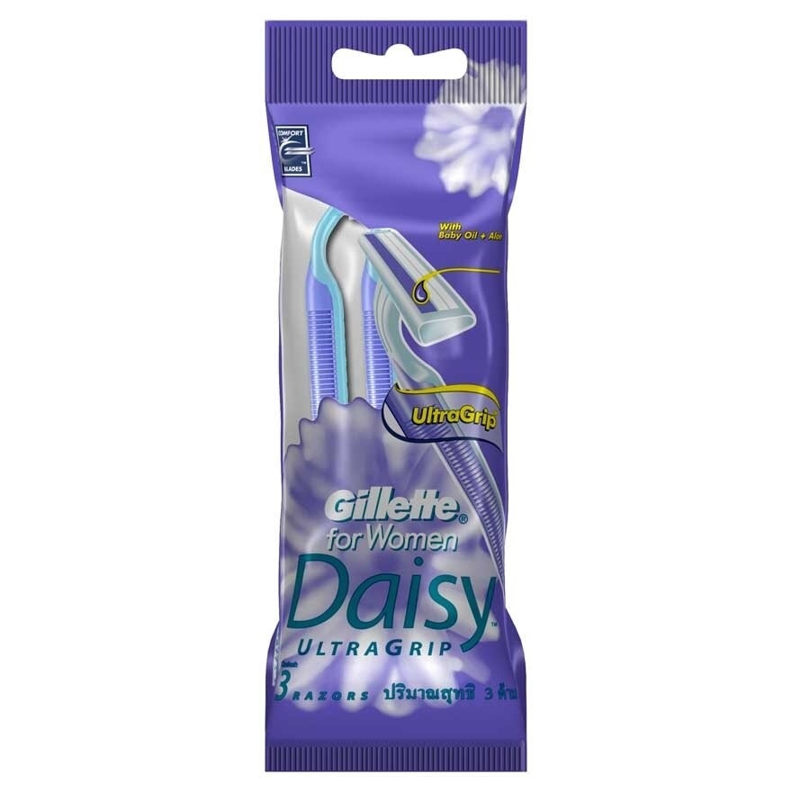 Daisy Ultragrip Disposable Aloe 3s