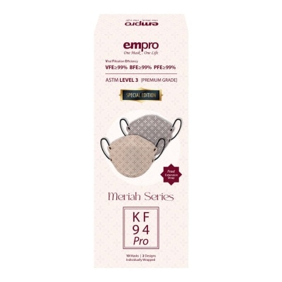 EMPRO KF94 Pro-Meriah Series Premium Face Mask 10s