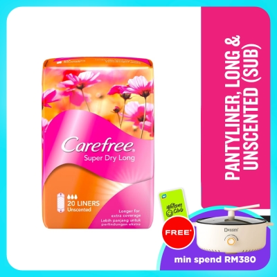 CAREFREE - Super Dry Long Unscented 20's image